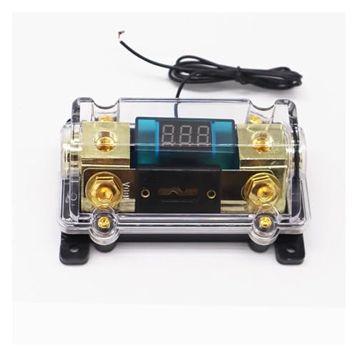 Porte-fusible transparent audio à affichage numérique et boîte intérieure sécurité