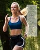 Waterfly Running Belt Bum Bag: Breathable Slim Waist Bag Phone Holder with Marathon Number Clip for Runners Jogging Exercise - Anti Theft Travel Wallet for Women Men Waistband Black