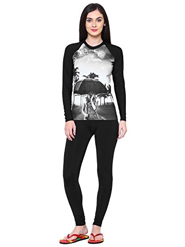 Women's Sports wear Water Sports Lycra Cotton comfertable Two Piece Full Body Swimming Costume (Pack of 1)-image-43