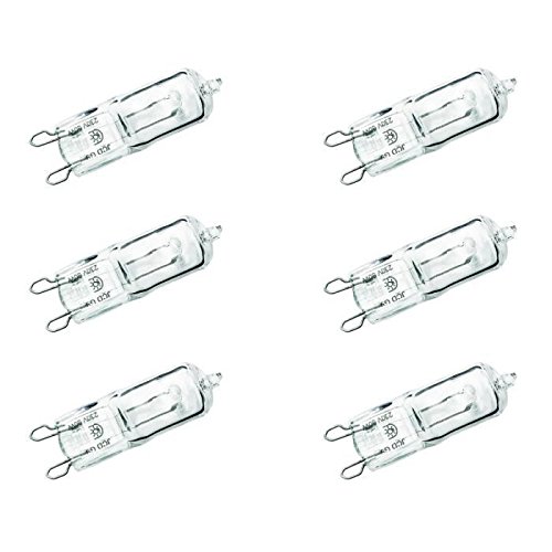 SYLVANIA 6 ampoules Hi-Pin EcoHalo 28W 230V G9