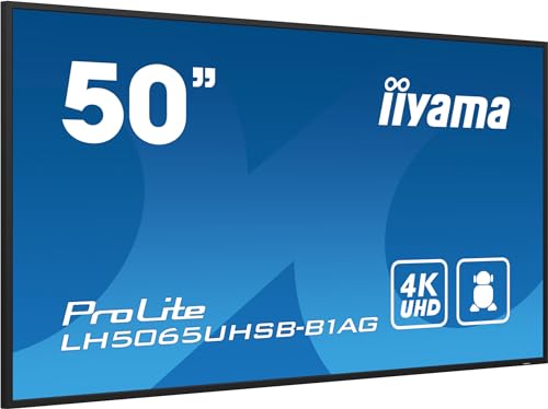 Iiyama 50IN LCD 3840X2160 9.5MS - vue 4