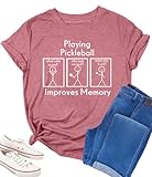 Pickleball Shirts Women Pickleball Player Tshirts Gym...