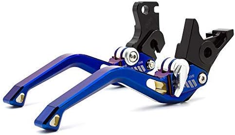 Miniatura 4 de FXCNC Palancas de embrague de freno de motocicleta compatibles con FZ1 FAZER 06-15, FZ8 2011-2019, FZ6R  XJ6 DIVERSION 09-15, FZ6 FAZER 2004-2010,
