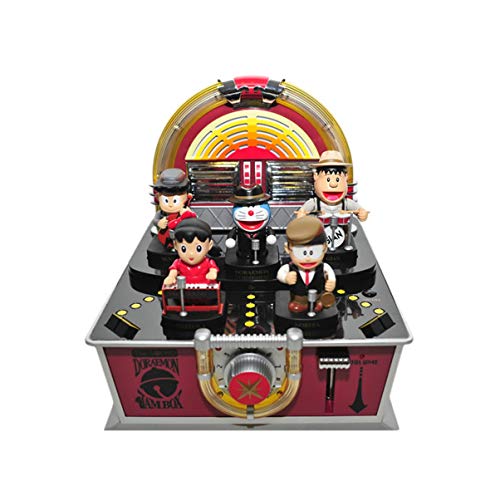 TRK Doraemon Music Box Model Doraemon Family Portrait Music Box Decoration Gift Anime Accessories Desktop Character Model TRK Doraemon Music Box Model Doraemon Family Portrait Music Box Decoration Gift Anime Accessories Desktop Character Model