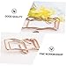DOITOOL 20pcs Book Shaped Bookmark Clips Funny Paper Clips for School Supplies Office Supplies for Desk