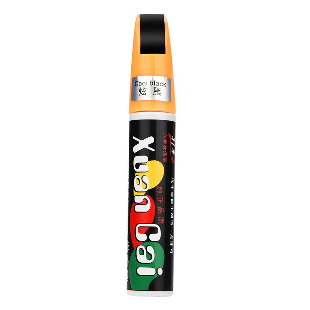 Yunmiao Black Paint Pen - Scratch Paint For Automotives,2-In-1 Touch-Up Painting Pens, Quick And Easy Solution To Repair Auto Paint Minor Scratches