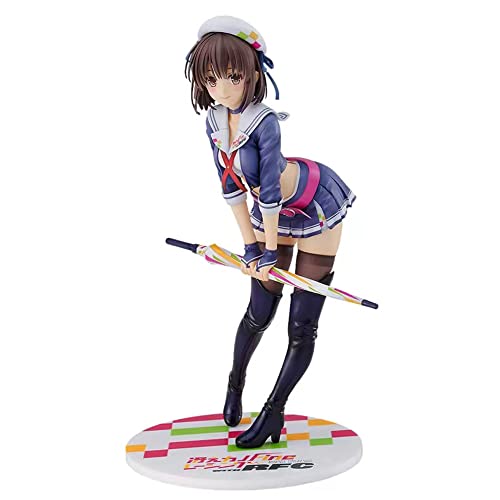 Saekano: How To Raise A Boring Girlfriend: Megumi Kato Premium Figure Race Girl With Umbrella Race Girl 8.6Inch Exquisite Boxed #TOP2