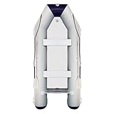 bateau annexe rigide 🚤 Accessoires inclus – 2 avirons, pompe à pied de gonflage, banc en bois, sac de transport et kit de réparation