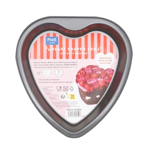 PME Heart Cake Pan, Non-stick (20cm / 8"), Valentine's Day