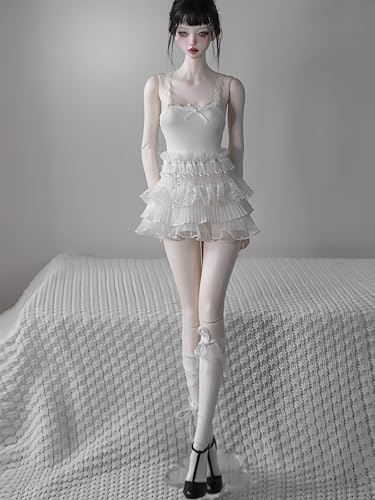 Vêtements de poupée BJD ensemble mode blanc parfait pour vos séances photo au studio