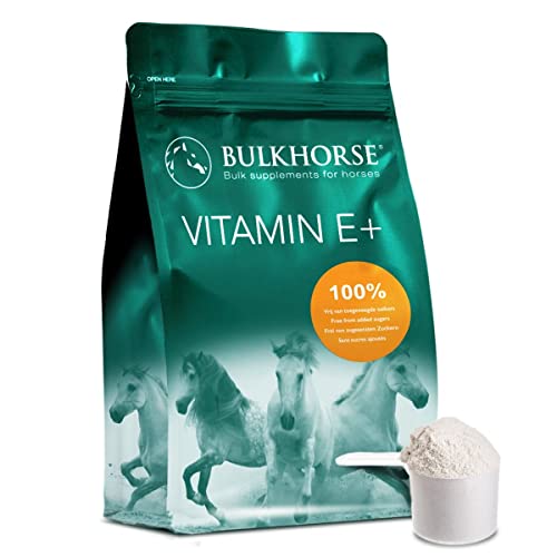 BulkHorse Vitamine E+ | Qualité Premium | Dosage Efficace et entièrement Exempt de sucres ajoutés | 1000 grammes Cover