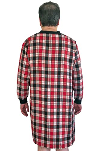 Ovidis Adaptive Nursing Home Pajama Clothing Senior Disabled Men - Joey2