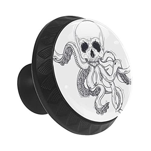 Boutons de tiroir crâne lot de 12 pour relooker une commode fade