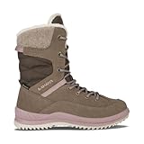 Dessus en cuir nubuck LOWA Bottes moyennes Bianca GTX HI JR, rose taupe, 30 EU