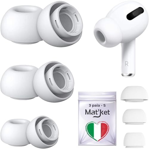 👂🏻 【Alta Qualità】 Realizzati in silicone di alta qualità, questi cuscinetti intra-auricolari sono morbidi, resistenti e confortevoli. Aiutano a ridurre e bloccare il rumore senza compromettere la qualità del suono dei tuoi AirPods Pro.
