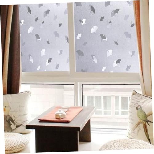 Película Frosted Adhesiva Estática para Ventana PVC 45x100 cm miniatura 4