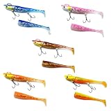 BAKSTORM バクスト フィネスヘッド Type Swim A 全色セット 40g ソフトルアー2本付 ヒラメ スズキ マゴチ サーフ ワーム ジグヘッド