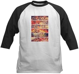 CafePress Transformers Comic Kids Baseball Tee Kids Cotton Baseball Jersey, 3/4 Raglan Sleeve Shirt Black/White