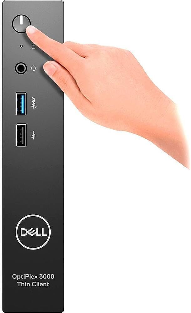 Dell Optiplex 3000 mini PC Desktop, Intel Core i5-12500T, 16 GB di RAM, SSD 512 GB, Wi-Fi, Bluetooth, tastiera QWERTY US, Windows 11 Pro (ricondizionato)