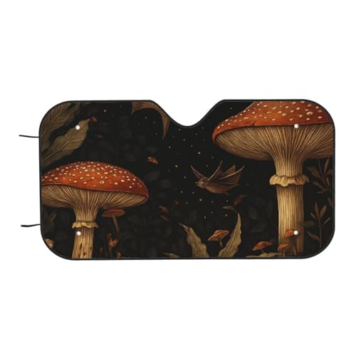 Parasol parabrisas delantero 70x130cm para ventana de coche camión y SUV con ventosa