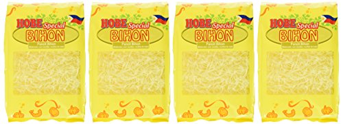 Hobe Pancit Bihon Nudeln, 4er Pack (4 x 227 g Packung)