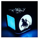 despertador zelda trifuerza Hay siete colores para elegir desde la noche. Puedes ver la hora sin encender la luz.