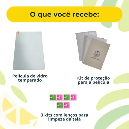 Película de vidro temperado para Samsung Galaxy Tab S9 Tela 11