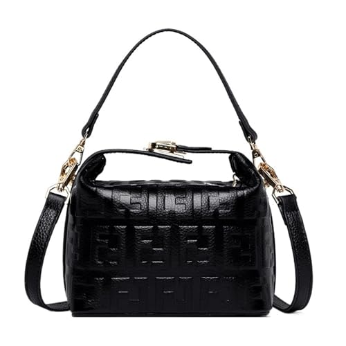Cowhide Ladies Handbag Shoulder Crossbody