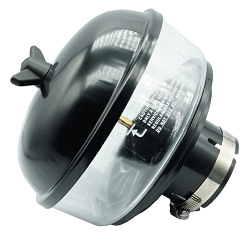 Dsnaduo Air Pre-Cleaner Assembly 2.50" Inlet Od 7" Bowl Fits Universal Tractor Ford/New Holland, Massey Ferguson, Replace D3Nn9A660E #TOP1