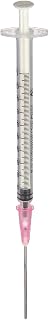 Duda Energy Syringepk001 Industrial Syringes with 18G x 1-1/2" Blunt Tip Fill Needle and Plastic Cover, 1 mL (Pack of 10)