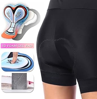Fietsbroek Dames Fietsrok Gewatteerde Gel 5D, 2-in-1 Broek