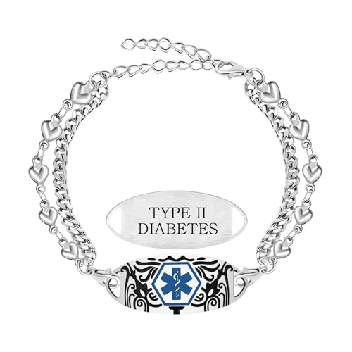 Zircobic ���j �X�e�����X�X�`�[�� ���f�B�J���A���[�g�u���X���b�g ? ���߉\�ȃn�[�g�_�u���`�F�[���A�y�ʖh��ID�W���G���[ ���풅�p�A�X�|�[�c�A���s�A�����j���O�A�t�B�b�g�l�X�p, Adjustable, �X�e�����X�|, ��΂Ȃ�