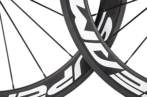 Superteam Carbon Clincher 700C 60Mm Road Bike Wheels Matte Finish 23Mm Width Rim #TOP4