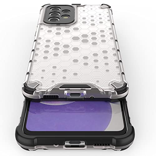 Image of Glasgow Back Case Cover Designed for Samsung Galaxy A33 5G - Transparent