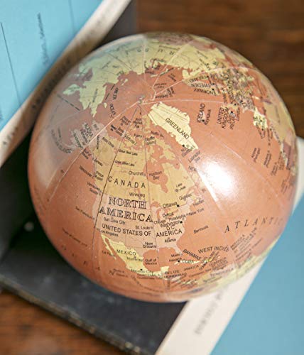 IMAX 5555-4 Antique-Finish Globes - Set of 4