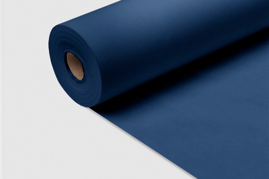 Sanjoma Chemical Solutions Mantel Desechable Azul Novotex 1,20 x 50 m – Tejido Sin Tejer Precortado para Eventos y Hostelería