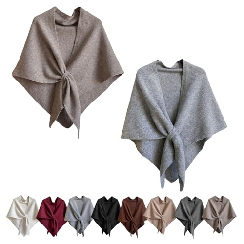 Apparenth Women's Solid Color Shawl, Fashion Scarf For Women Gifts, Solid Color Shawl For All Seasons