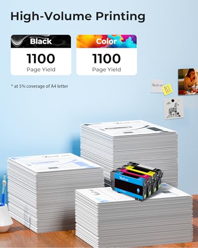 Image of Remanufactured for Epson 812XL 812 Replacement for 812XL Ink Cartridges