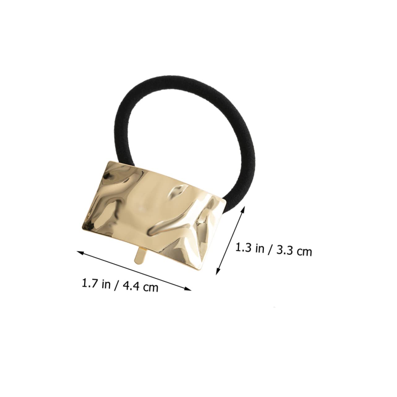 MAGICLULU 16 Pz polsino con elastici per diadema d'oro anello elastico per alto curly hair curls elastica per polsino porta coda di cavallo temperamento staffa