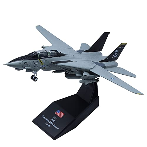 Udnorbay 1/100 F-14 Tomcat Skeleton Diecast Military Airplane Model Basic