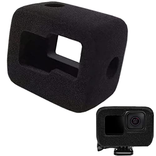 ZLMC Foam Windslayer Windscreen Case for GoPro Hero 11 10 9 Black Camera Noise Reduction Sponge Video Muffler Housing Accessories for Audio Recording【2Pack】