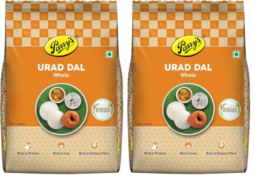 Image of Parry's Urad Dal Whole, 1kg (Pack of 2)