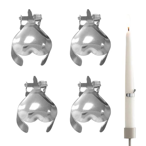 Extincteur de Bougie,Extincteur de Bougie Automatique,4X Éteignoir de bougie automatique à clipser - Extincteur de mèche de bougie décoratif, anneau d'extincteur automatique de bougie pour éteindre la
