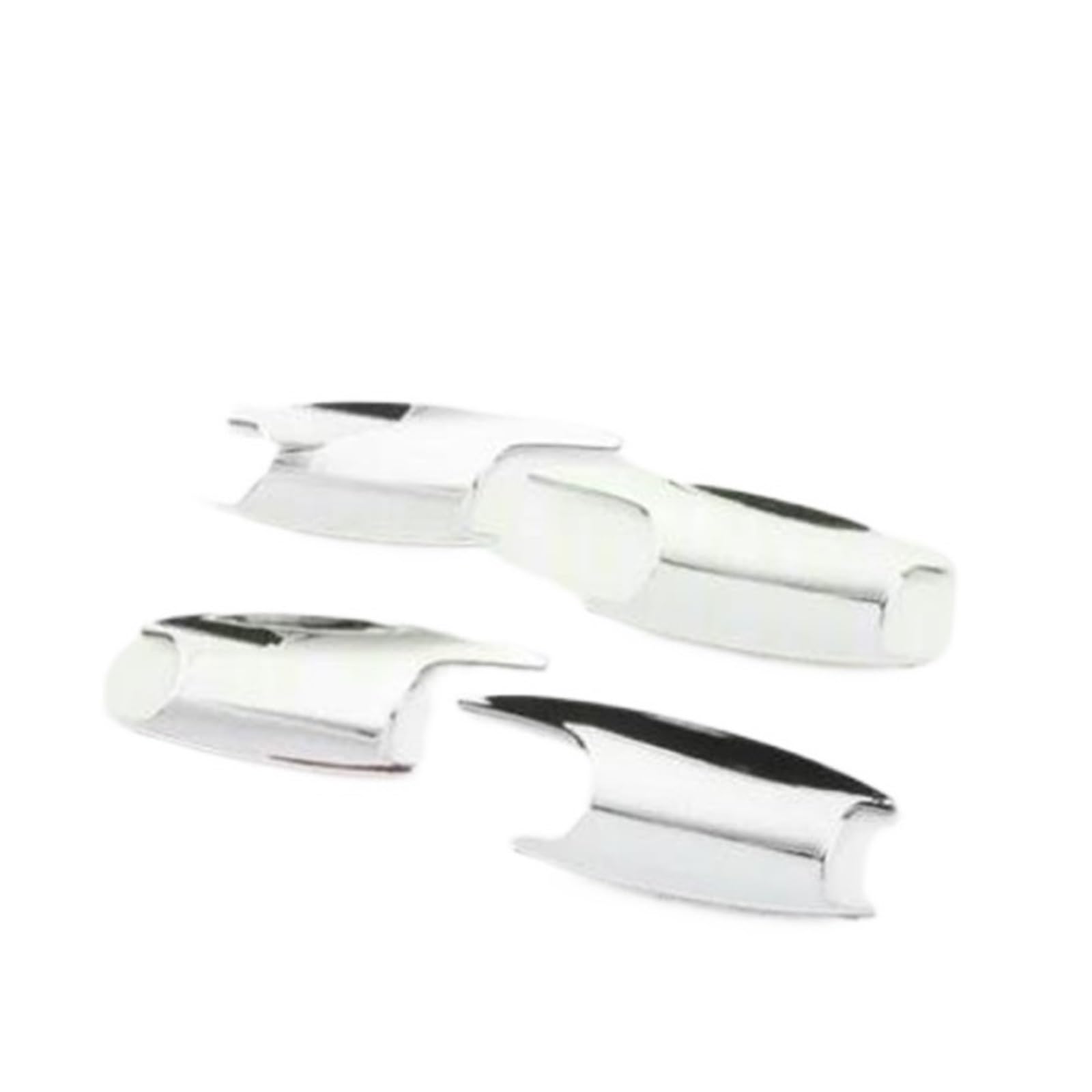MTVTFECEWG for Mercedes for Benz C Class W205 GLC X253 E Class W213 LHD Car Exterior Door Handle Cover Trim Sticker (Silver Door Bowl)