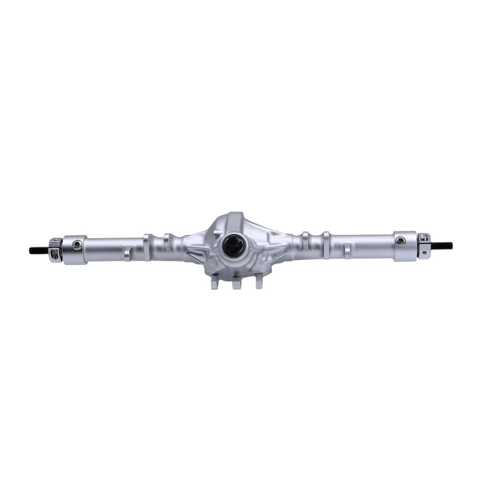 ASSE del Portale RC per Axial per SCX10 II 90046 1/10 RC Crawler Car Upgrade Parts CNC Alluminio Assali Anteriori Posteriori Dritti Completi(Silver)