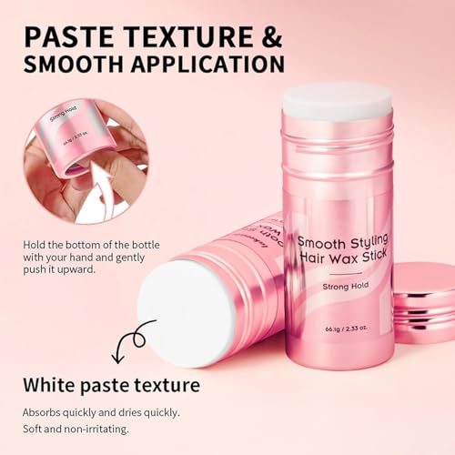 Bálsamo de cera para peinar cabello para mujer y hombre miniatura 4