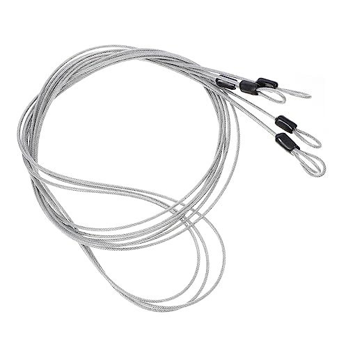 Hohopeti 3pcs Sturdy Rope Wire Cable Rope Wire Rope Hard Rope