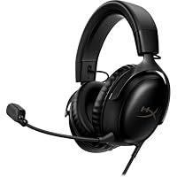 HyperX Cloud III, Cuffie da Gaming, Connessione Cablata a 3,5 mm, Controlli Audio Integrati, Telaio...