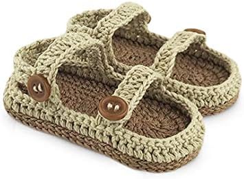 Jefferies Socks Baby-Boys Newborn Boy Sandal Crochet Bootie image 5