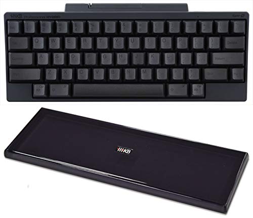 PFU HHKB Professional HYBRID Type-S 英語配列／墨、キーボードルーフ（スモーク）付 PD-KB800BS-KBRFHHB